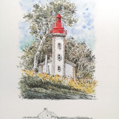 migné-aquarelle-phare-ste marine-