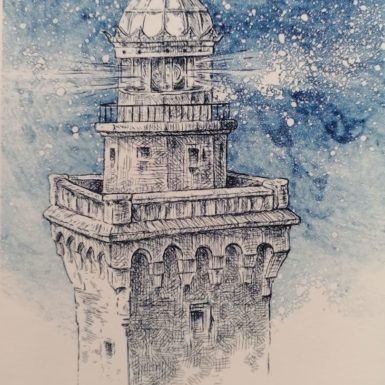 migne-gravure-Penmarc'h-eckmuhl-phare-lanterne